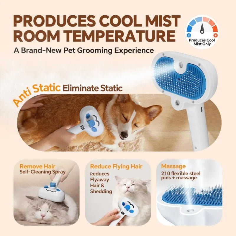 Pet Massage & Grooming Brush